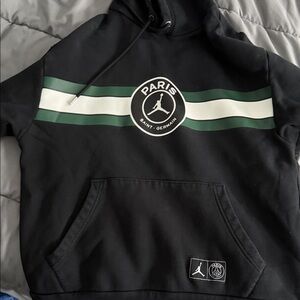 PSG Jordan RARE Black Hoodie